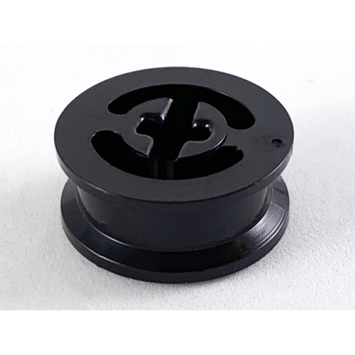 Деталь LEGO 3482 Wheel with Split Axle Hole - Black