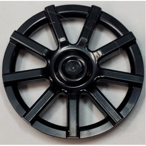 Деталь LEGO 72210b Wheel Cover 9 Spoke - for Wheel 72206pb01 - Black