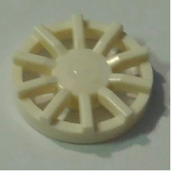 Wheel Cover 10 Spoke - for Wheel 18976 - White Wheel Cover 10 Spoke - for Wheel 18976 - White