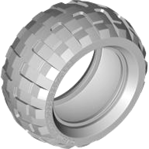 Деталь LEGO 61480 Tire 68.7 x 34 R - Light Bluish Gray