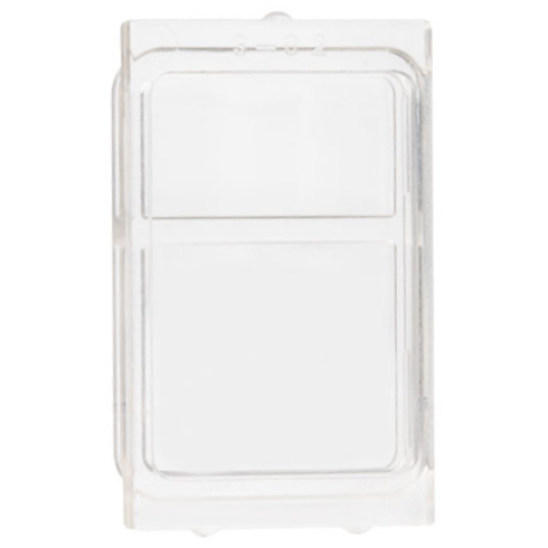 Деталь LEGO 4183 Glass for Train Door with Lip on Top and Bottom - Trans-Clear