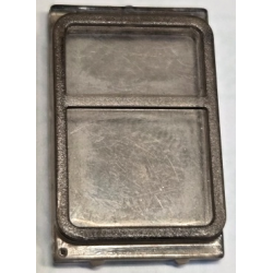 Glass for Train Door with Lip on Top and Bottom - Trans-Brown