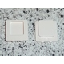 Glass for Window 1 x 2 x 2 Plane - White