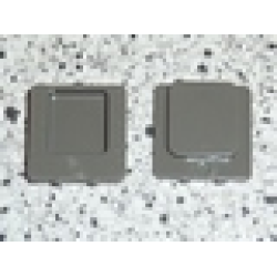 Glass for Window 1 x 2 x 2 Plane - Dark Gray