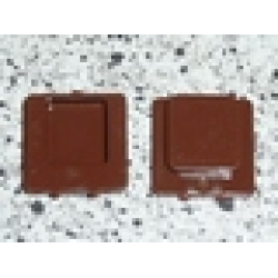 Glass for Window 1 x 2 x 2 Plane - Brown Glass for Window 1 x 2 x 2 Plane - Brown