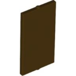 Glass for Window 1 x 2 x 3 Flat Front - Dark Brown