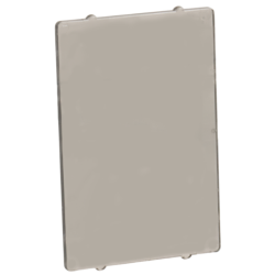 Glass for Window 1 x 4 x 5 - Trans-Brown