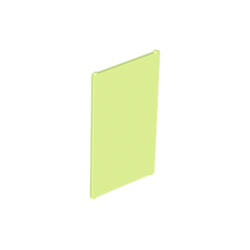 Glass for Window 1 x 4 x 6 - Yellowish Green Glass for Window 1 x 4 x 6 - Yellowish Green