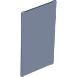 Glass for Window 1 x 4 x 6 - Sand Blue Glass for Window 1 x 4 x 6 - Sand Blue