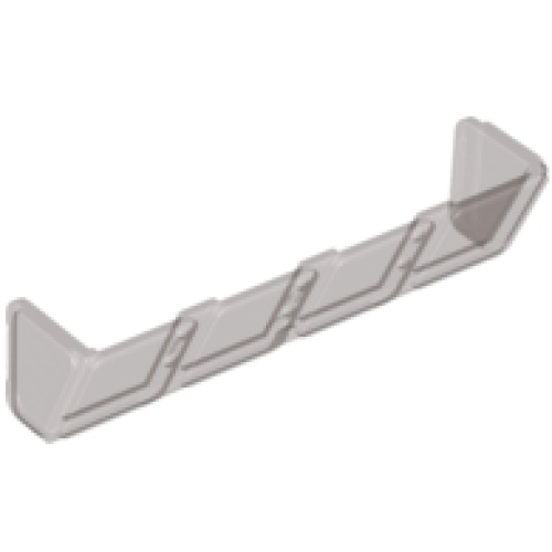 Деталь LEGO 89649 Glass for Window 2 x 8 x 2 Boat - Trans-Brown