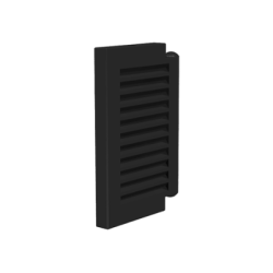 Shutter for Window 1 x 2 x 2 - Black Shutter for Window 1 x 2 x 2 - Black