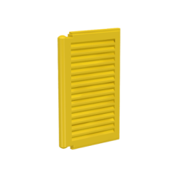 Shutter for Window 1 x 2 x 3 - Yellow Shutter for Window 1 x 2 x 3 - Yellow
