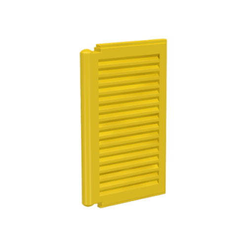 Деталь LEGO 3856 Shutter for Window 1 x 2 x 3 - Yellow