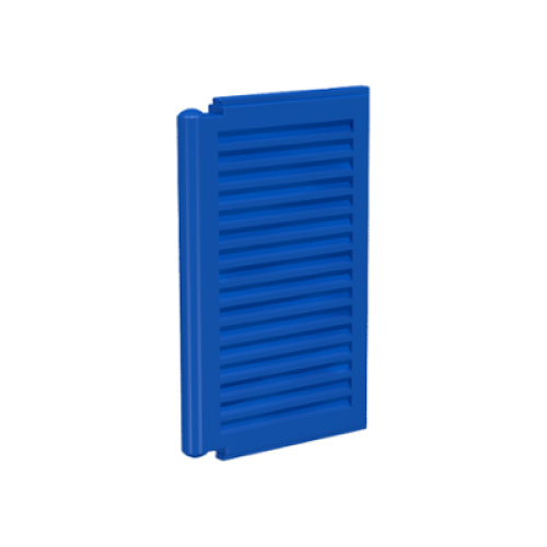 Деталь LEGO 3856 Shutter for Window 1 x 2 x 3 - Blue