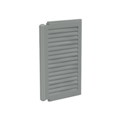 Shutter for Window 1 x 2 x 3 - Light Gray Shutter for Window 1 x 2 x 3 - Light Gray
