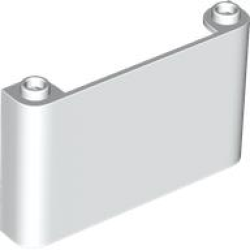 Windscreen 1 x 6 x 3 - White