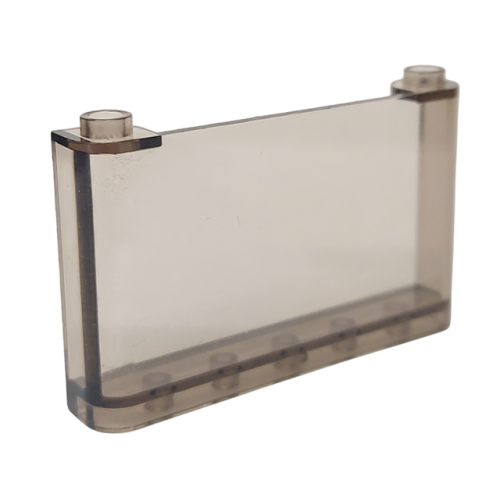 Деталь LEGO 64453 Windscreen 1 x 6 x 3 - Trans-Brown