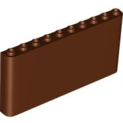 Windscreen 1 x 10 x 4 - Reddish Brown