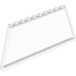 Windscreen 1 x 14 x 6 Tapered - Trans-Clear