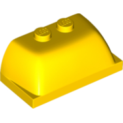 Windscreen 2 x 4 x 1 1/3 - Yellow Windscreen 2 x 4 x 1 1/3 - Yellow