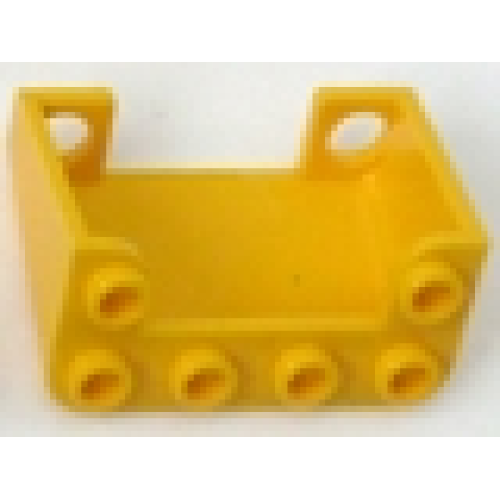 Деталь LEGO 4284 Windscreen 2 x 4 x 2 Inverted - Yellow