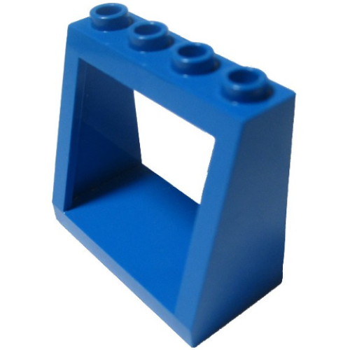 Деталь LEGO 2352b Windscreen 2 x 4 x 3 Frame - Hollow Studs - Blue