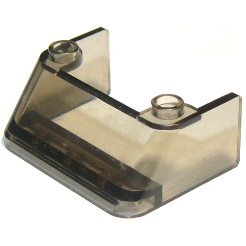 Деталь LEGO 2437 Windscreen 3 x 4 x 1 1/3 with 2 Studs on Top - Trans-Brown