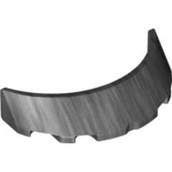 Windscreen 3 x 6 x 1 Curved - Pearl Dark Gray