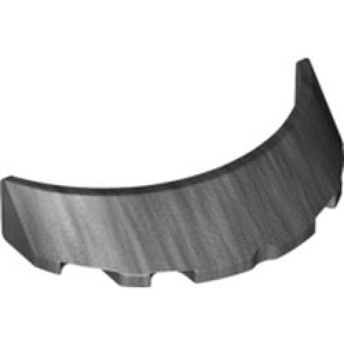 Деталь LEGO 62360 Windscreen 3 x 6 x 1 Curved - Pearl Dark Gray