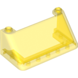 Windscreen 3 x 6 x 2 - Trans-Yellow