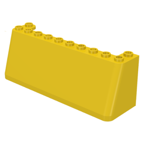 Деталь LEGO 2694 Windscreen 3 x 10 x 3 - Yellow