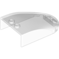 Windscreen 6 x 4 x 1 1/3 Canopy Straight Sides - Trans-Clear Windscreen 6 x 4 x 1 1/3 Canopy Straight Sides - Trans-Clear