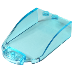Windscreen 6 x 4 x 1 1/3 Canopy Straight Sides - Trans-Light Blue Windscreen 6 x 4 x 1 1/3 Canopy Straight Sides - Trans-Light Blue