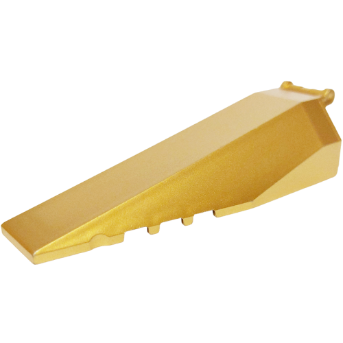 Деталь LEGO 98878 Windscreen 10 x 4 x 2 with Bar Handle - Metallic Gold