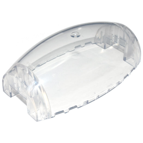 Деталь LEGO 10312 Windscreen 10 x 6 x 3 Bubble Canopy Double Tapered with Square Front Cutout - Trans-Clear