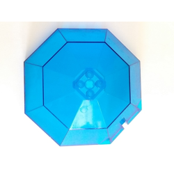 Windscreen 10 x 10 x 4 Octagonal Canopy - Trans-Dark Blue