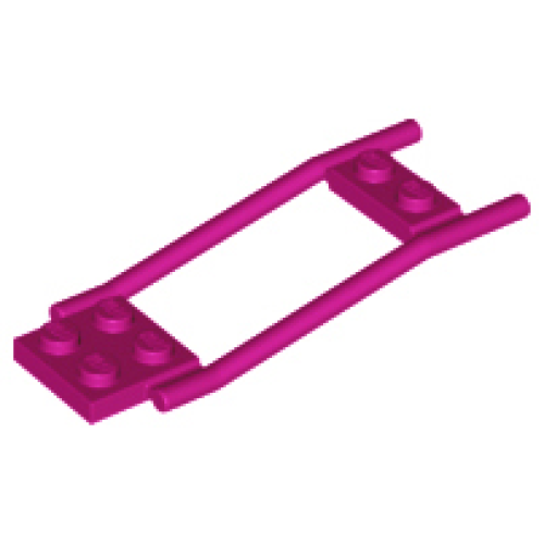 Деталь LEGO 2397 Horse Hitching / Harness Traces - Magenta