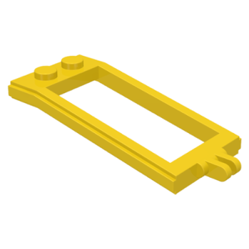 Деталь LEGO 4587 Horse Hitching / Harness Traces with Hinge - Yellow