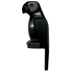 Bird, Parrot with Large Beak - Black