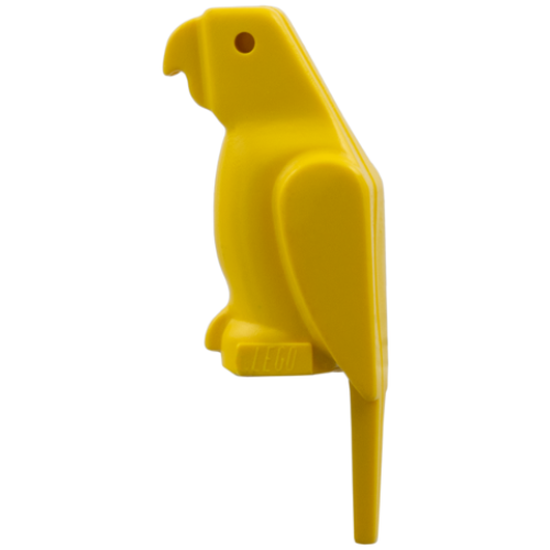 Деталь LEGO 2546 Bird, Parrot with Small Beak - Yellow