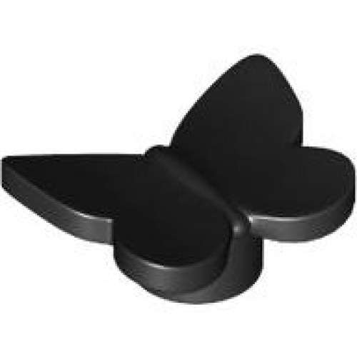 Деталь LEGO 80674 Butterfly with Stud Holder - Black