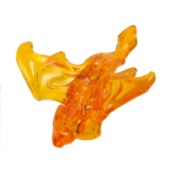 Dragon, Baby (Ninjago) with Spread Wings - Trans-Orange