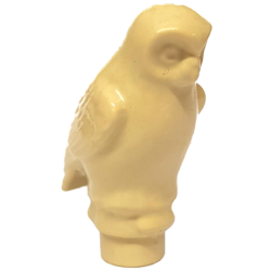Owl, Rounded Features - Tan Owl, Rounded Features - Tan