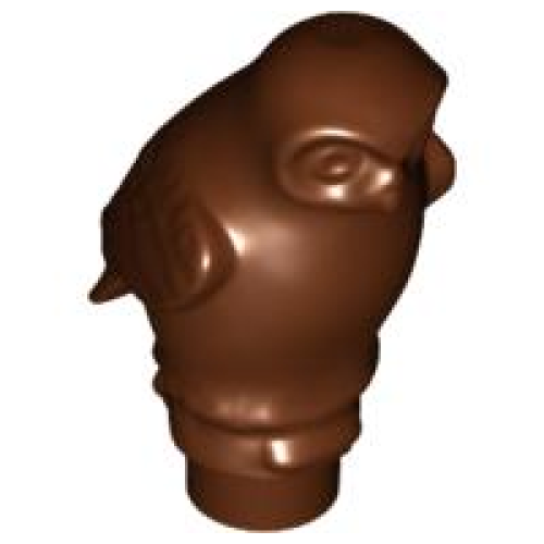 Деталь LEGO 40232 Owl, Rounded Features - Reddish Brown