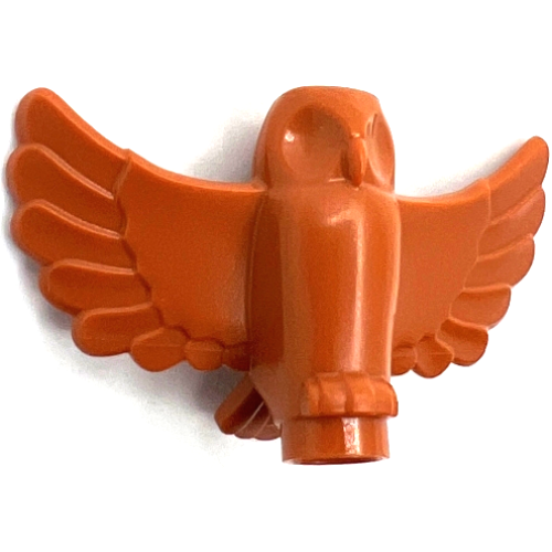Деталь LEGO 67632 Owl, Spread Wings - Dark Orange