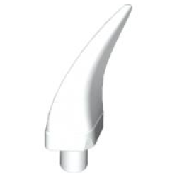 Barb / Claw / Horn / Tooth - Medium - White