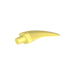 Barb / Claw / Horn / Tooth - Medium - Bright Light Yellow