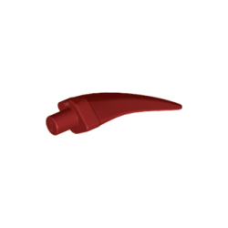 Barb / Claw / Horn / Tooth - Medium - Dark Red