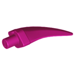 Barb / Claw / Horn / Tooth - Medium - Magenta