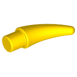Barb / Claw / Horn / Tooth - Small - Yellow